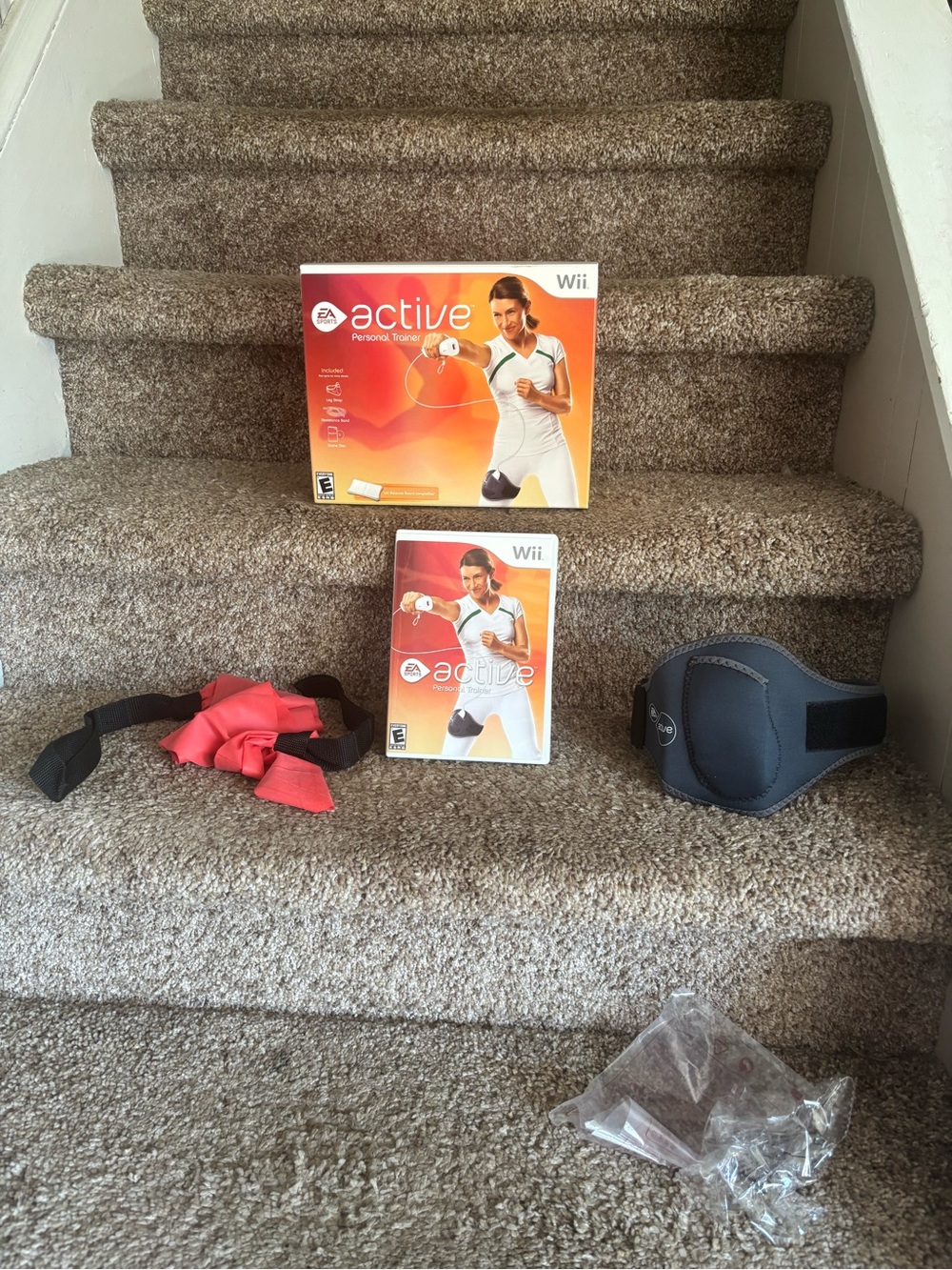 Active Personal Fitness Trainer for Wii - Red and Black Accessories